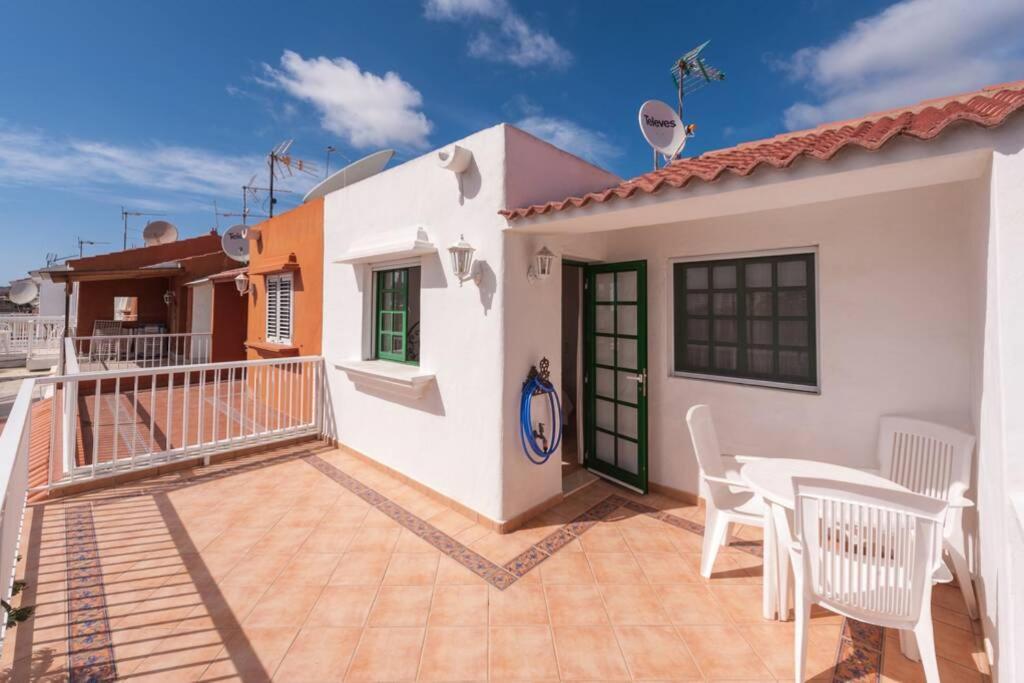 Dúplex con jardín y buenas vistas Maspalomas (Gran Canaria) Exterior foto